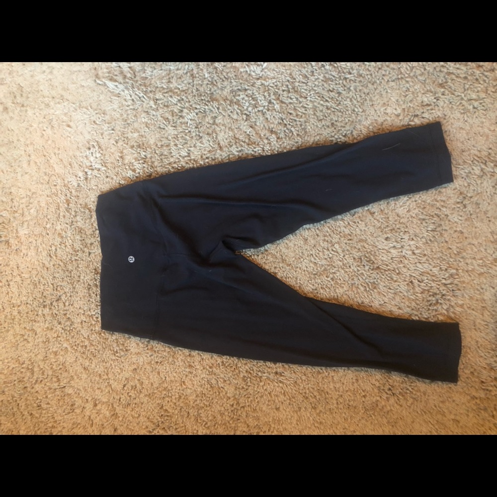 Lulemon Align Crop 21” Black Leggings